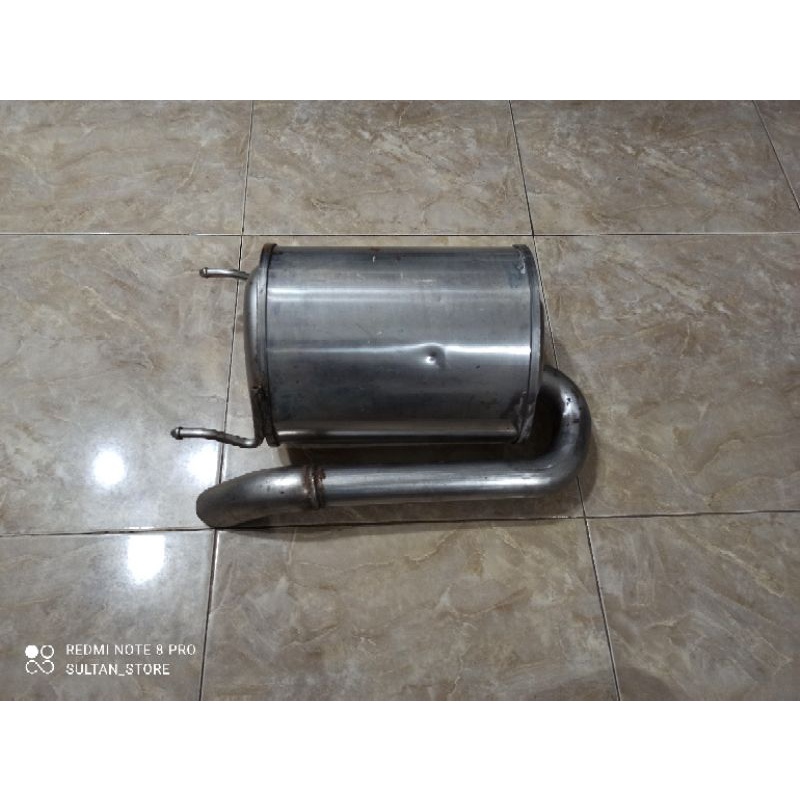 Tabung knalpot Honda Jazz GE8 standar original