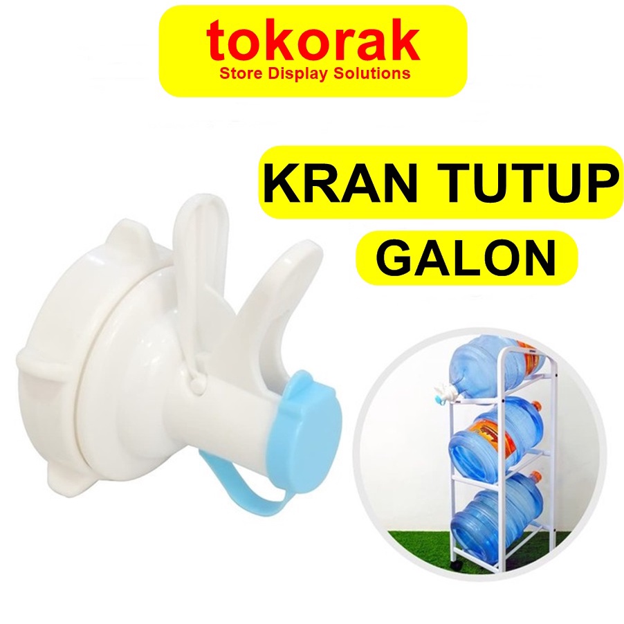 KRAN TUTUP GALON AIR MINUM DISPENSER KERAN ANDDISPLAY