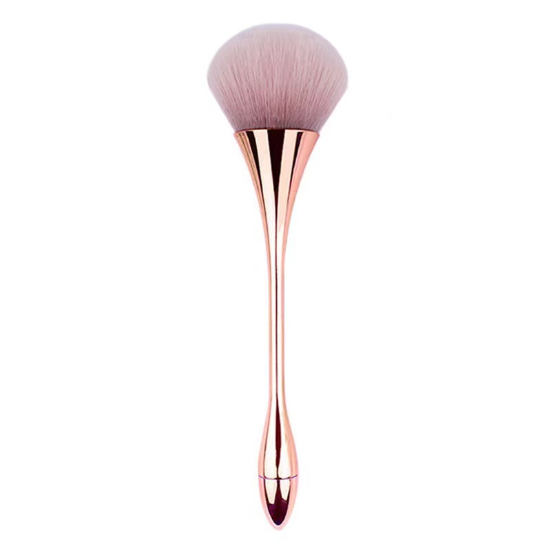 Kuas Makeup Brush Pipi Tangan Panjang Aksesoris Makeup Ramping Super Berbulu High Quality Blush