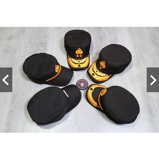 Topi komando premium Polri Topi komando polri Bintara pama pamen pati