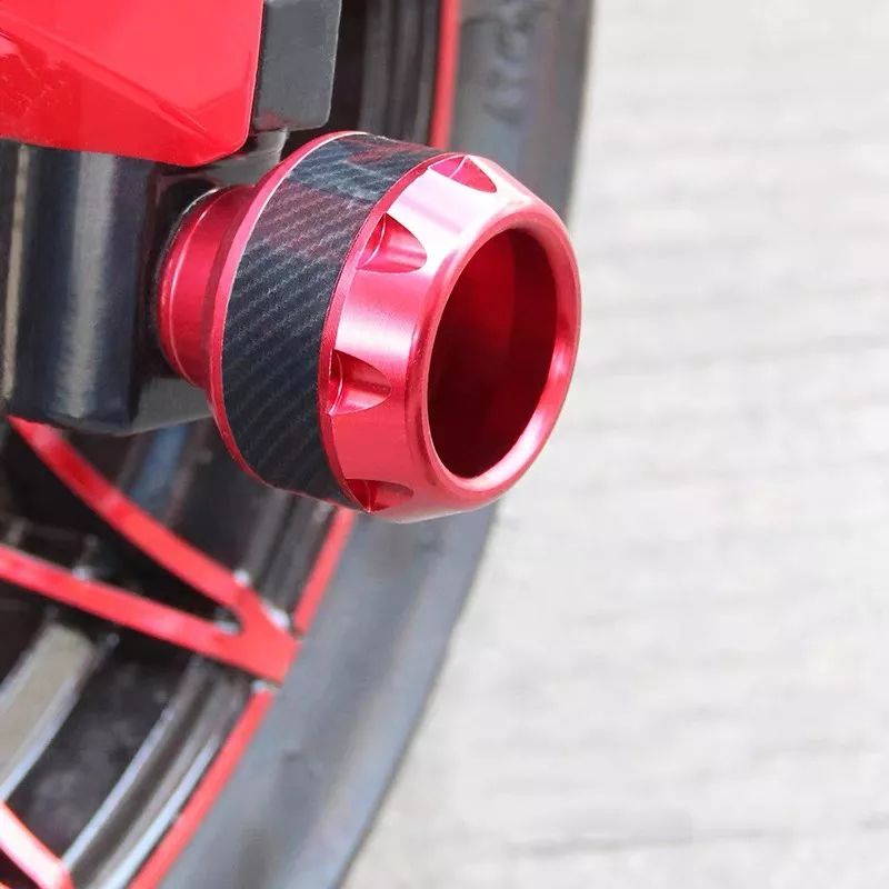 JALU AS RODA DEPAN COVER JALU AS RODA CARBON TUTUP AS RODA KARBON UNTUK SEMUA JENIS MOTOR MIO BEAT SCOOPY FINO GENIO NMAX PCX AEROX VARIO DLL