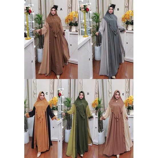 INDIRA SERIES BY_VIENDRA SYARI / SHAFA MARWAH 3IN1 BY SYAFEERA (PO 12 NOVEMBER)