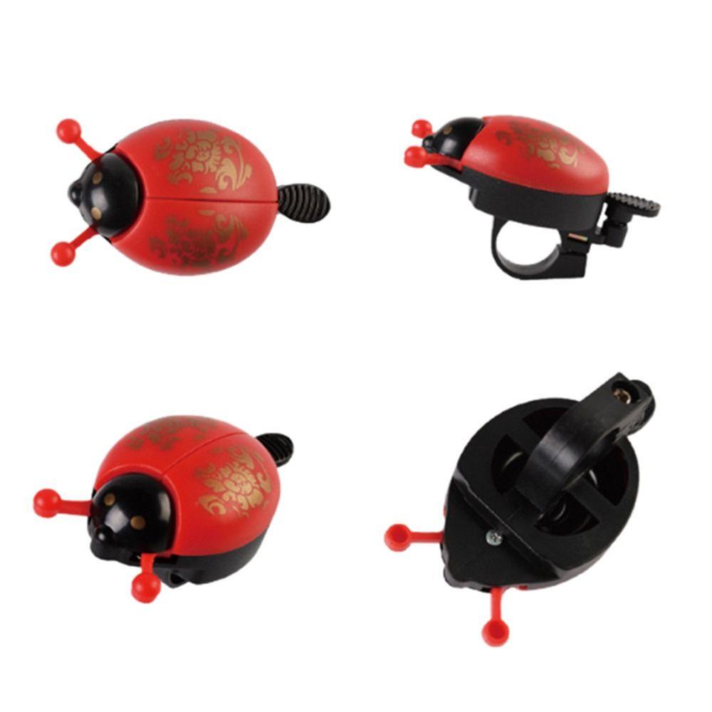 R-FLOWER 2pcs Bel Ladybug Sepeda Bel Stang Sepeda Anak MTB Lucu