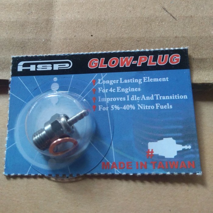 busi glow plug rc nitro engine merk hsp