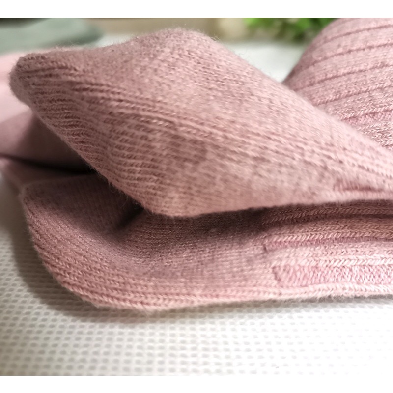 Kaos Kaki Musim Semi /Winter Cewek Di atas Mata Kaki Bahan Katun