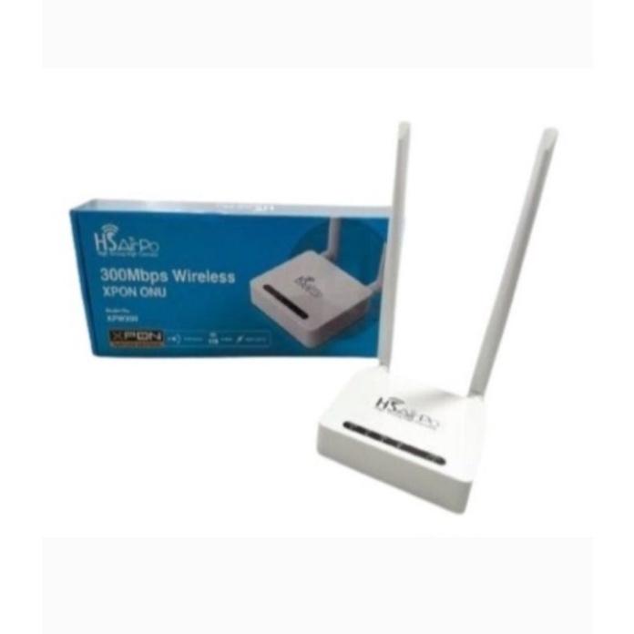 HSAirPo XPW300 300Mbps Router Fiber Optik Wireless 1 Port Gigabit XPON ONU HS AirPo XPW300 N1