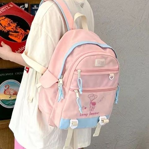 Tas Ransel Sera 2022 Baru Jepang dan Korea Cute Girly Tas Sekolah Siswa SMP Siswa Sekolah Dasar SMA Kapasitas Besar Ransel Wanita