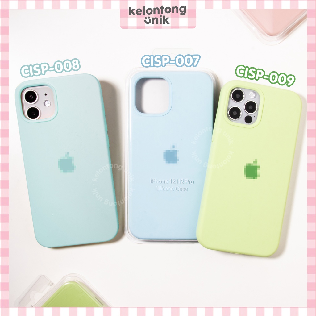 (Seri 3) For iPhone - Premium Silicone Case Full Cover