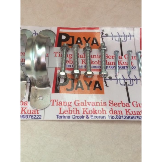 Tiang antena tv digital 6 meter.