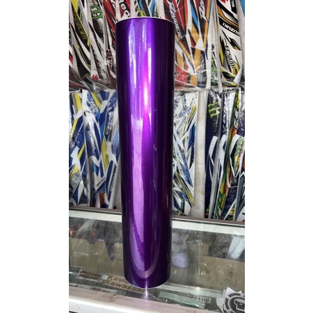 sticker ungu candy premium