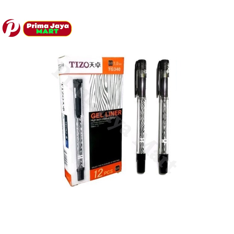 

Pulpen Gel Tizo TG340 Hitam/Pulpen Tanda Tangan