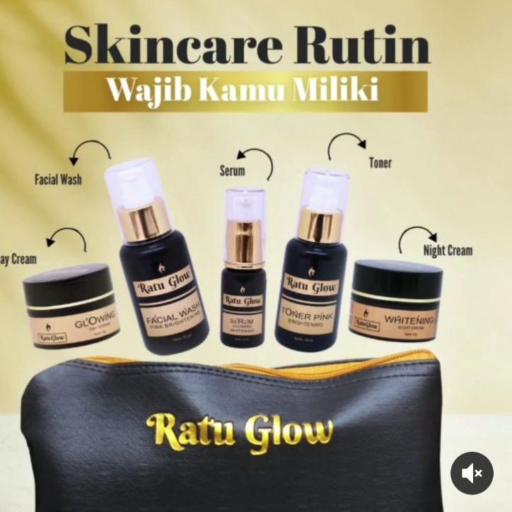 Promo besar--[OFFICIAL] RATU GLOW PAKET PLATINUM (lebih cocok untuk yg sudah punya flek hitam)