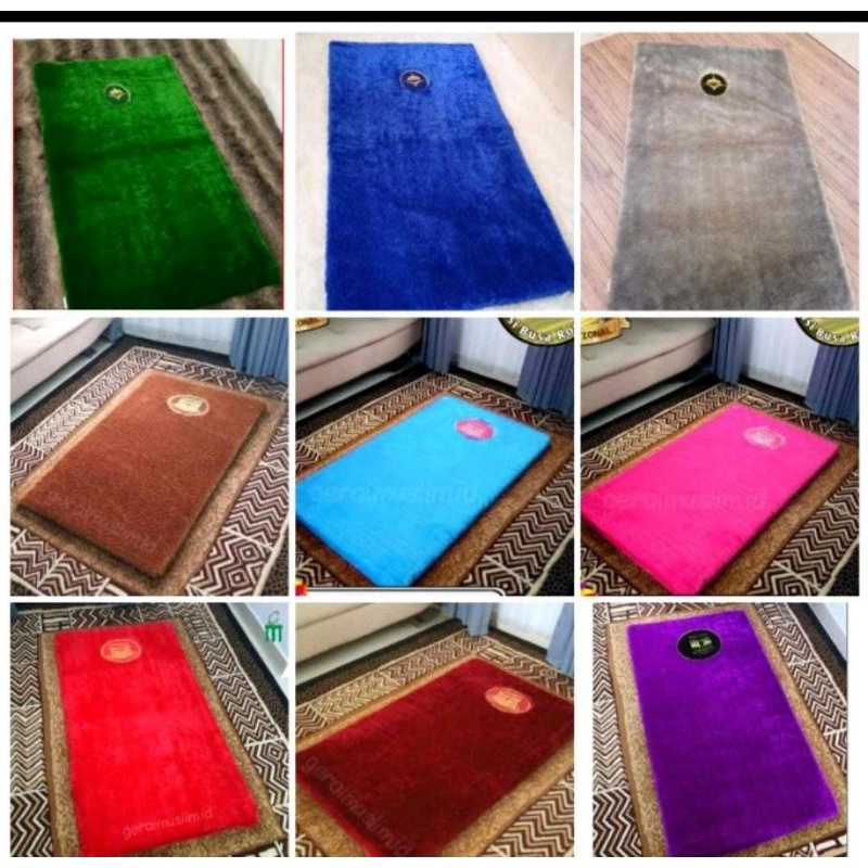 sajadah bulu tebal / sajadah bulu halus / sajadah anak