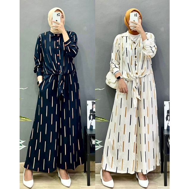 Set Baju Celana Toyobo Hitam
