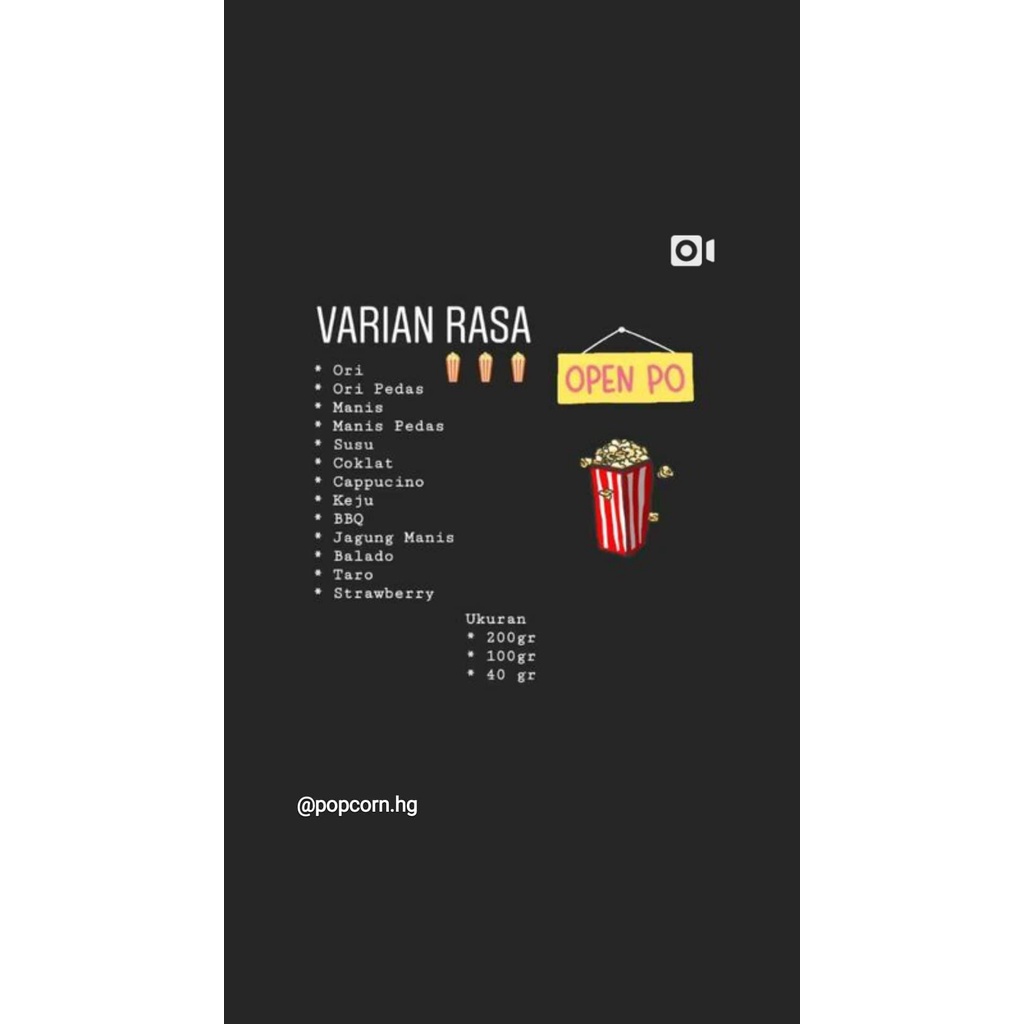 

Popcorn HG Gehger