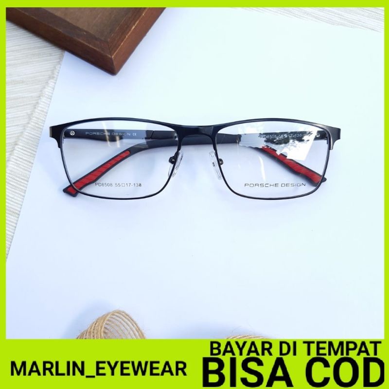 Kacamata Photocromic Antiradiasi Bluraycromic (Gratis Lensa Minus Normal Silinder) 8508