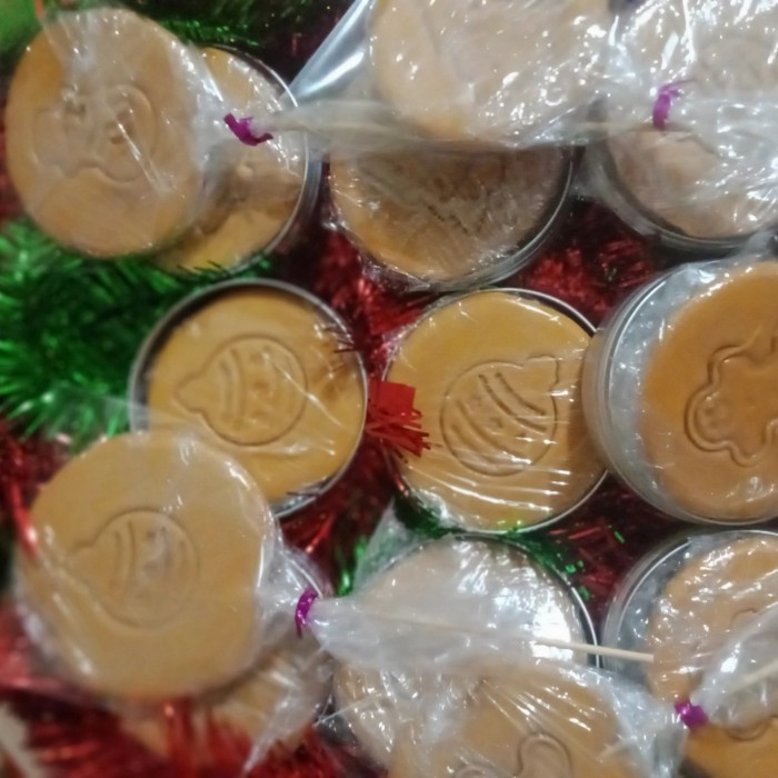 

[READY] dalgona candy Christmas edition isi 3 candy