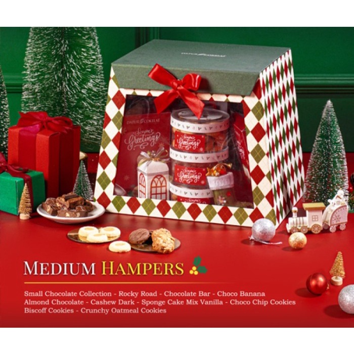 

Medium Hampers Parsel Natal 2022 Surabaya Free Kartu Ucapan + Packing