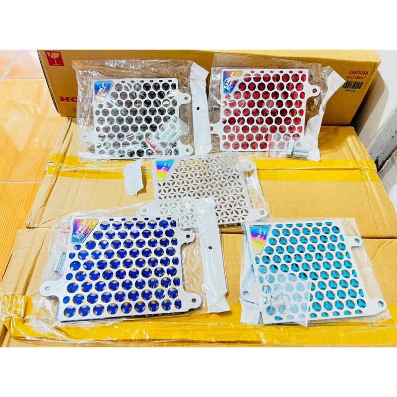 COVER RADIATOR HRC TITANIUM COVER RADIATOR VARIO HRC