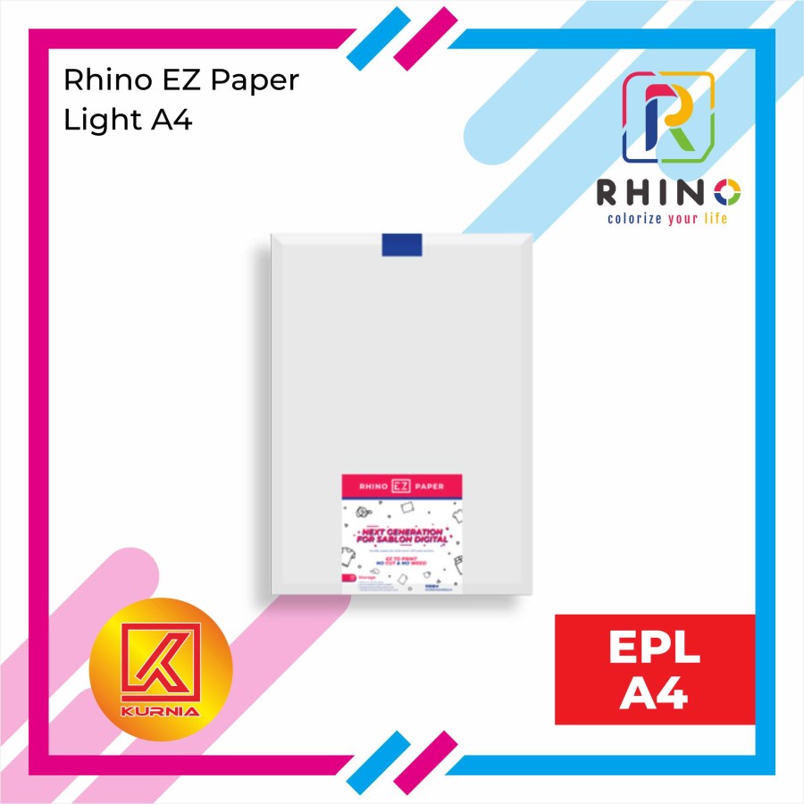 

Rhino EZ Paper Light A4 Rhino Paper A4 ( 100 Lembar ) - EPL A4