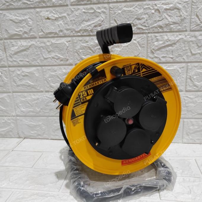 KABEL ROLL KENMASTER 25 METER SNI / KABEL ROLL KENMASTER SNI