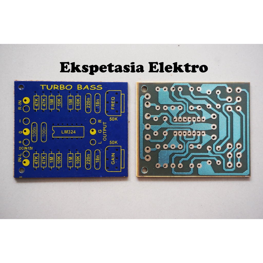 PCB Turbo Bass LM 324 / 2pcs