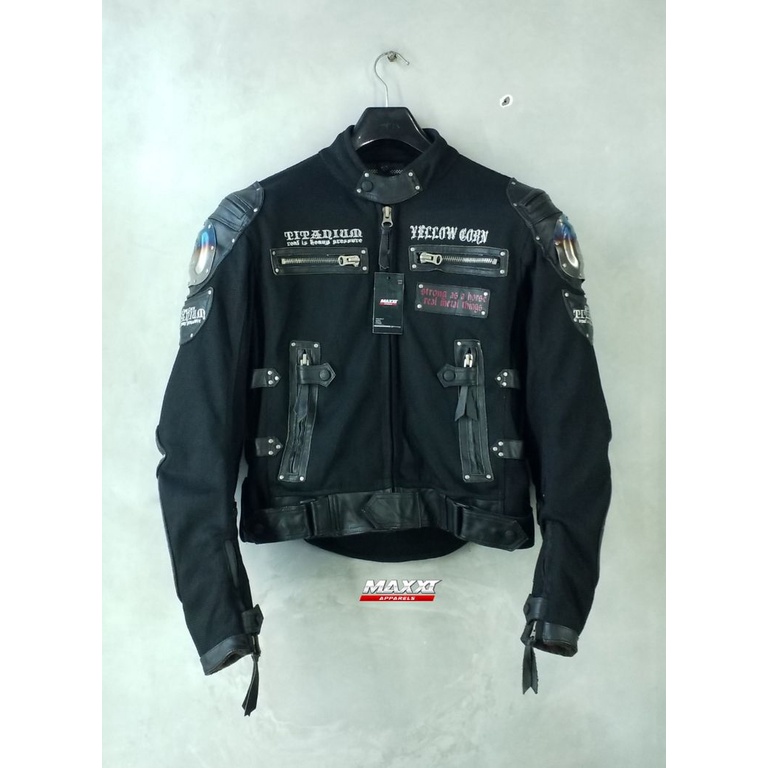 Jaket motor yellow corn - Titanium YB 7109 BB [70kg - 80kg]