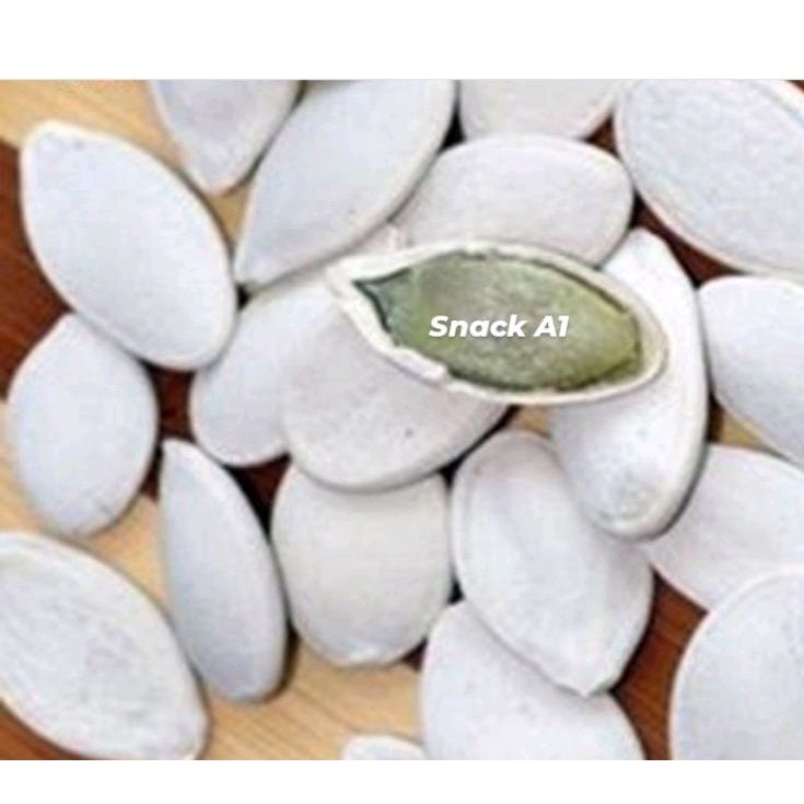 

kuaci putih jumbo import / kuaci putih labu / kuaci waluh (250gram)