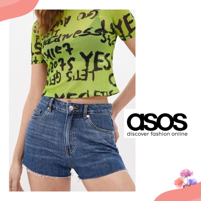ASOS | Pimkie by Asos Mom Highwaist Short Jeans