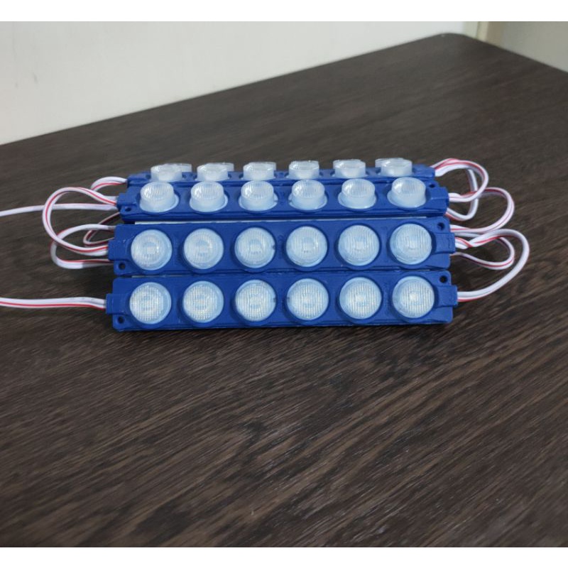 Lampu LED Modul 6 Mata(1x6) 12 Volt 6 Watt/Modul LED 6W 12V Super Terang