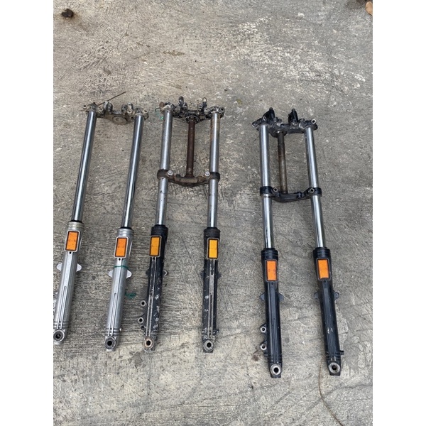 SKOK DEPAN GL PRO MAX ORI SHOCK SHOCKBREAKER KOMPLIT SEGITIGA set