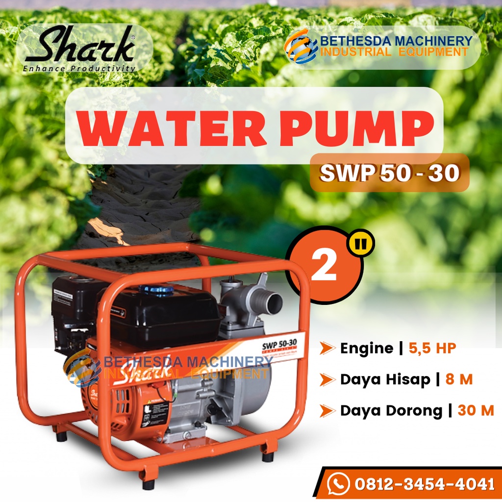 Waterpump Pompa Air 2" Shark alkon Pompa Irigasi 2 inch