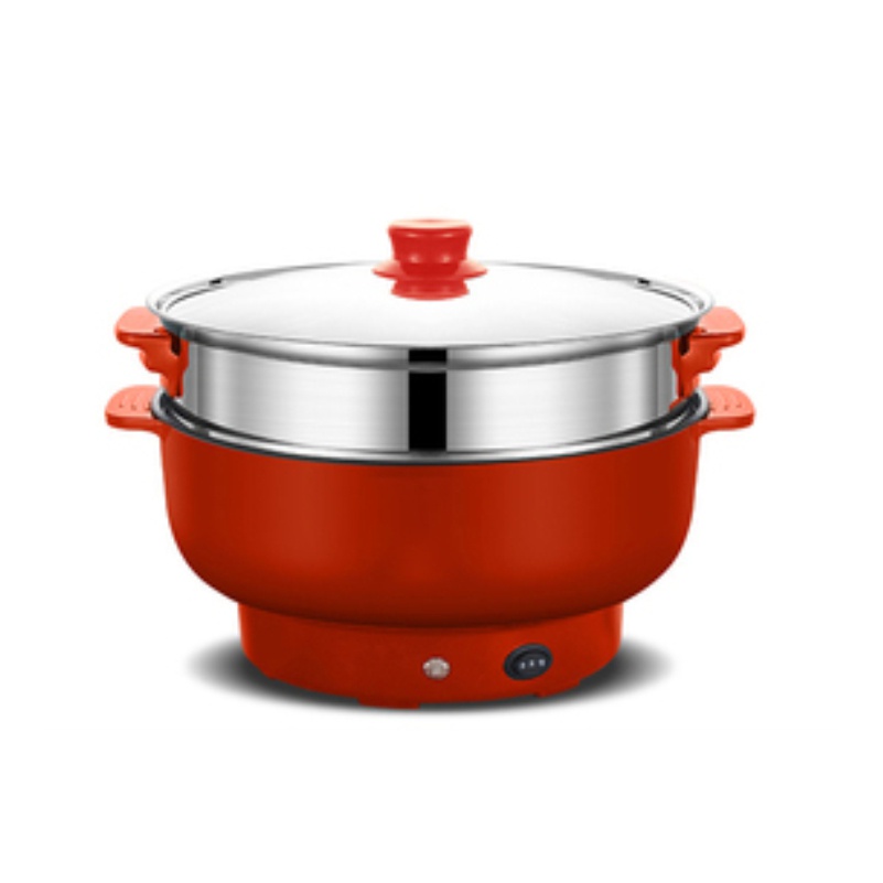 (BACA DESKRIPSI TERLEBIH DAHULU) Panci Elektrik 2 in 1 Panci Listrik Panci Hotpot Steamer Stainless