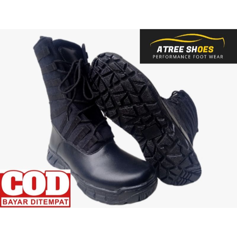 SEPATU PDL NINJA TNI AD POLRI  POLISI SCURITY SATPAM TERMURAH