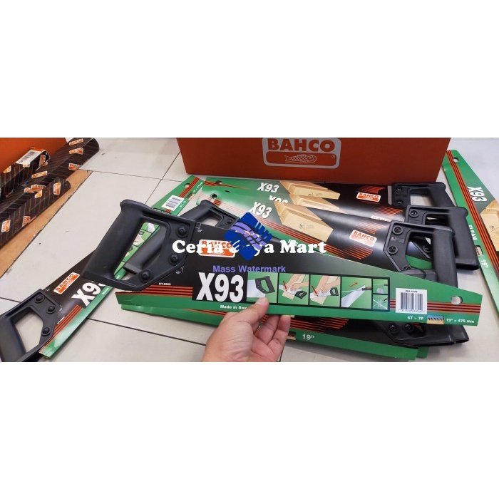 [COD] Bahco X93 Gergaji Kayu 19 19 Inch Original Bahco X 93 Asli / Perlengkapan Rumah Tangga Murah /