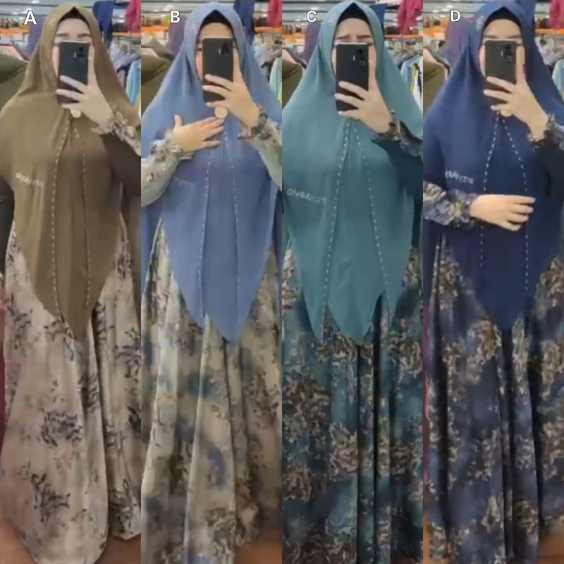 Khanza series SYARI Design by arsyakayla Ceruty Jersey READY ZAHRA COLLECTION