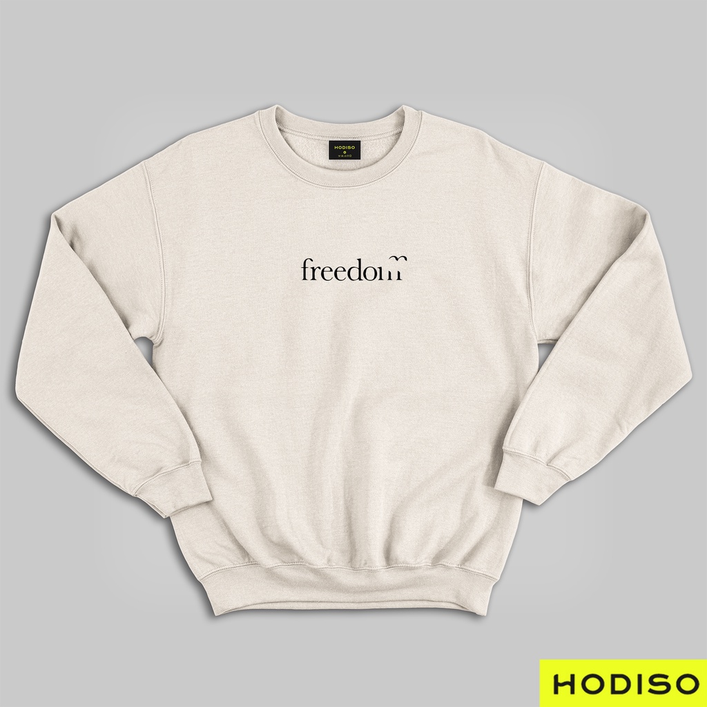 HODISO - Freedom (bordir) Crewneck Sweater