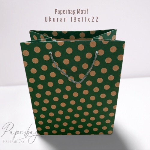 

PAPERBAG MOTIF 18x11x22