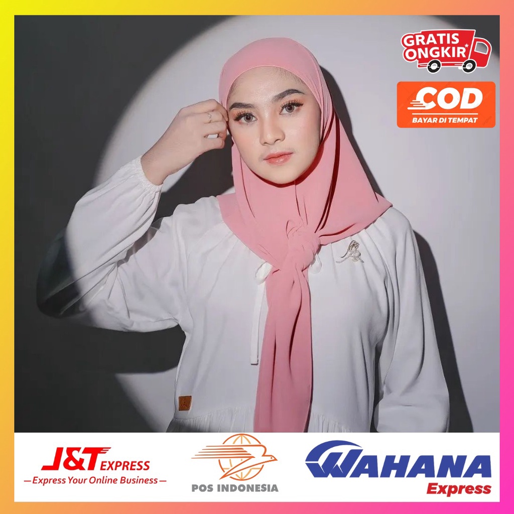 TERBARU HIJAB SEGIEMPAT +  CIPUT BY AR RAFI AR 697 BAHAN BABY DOLL