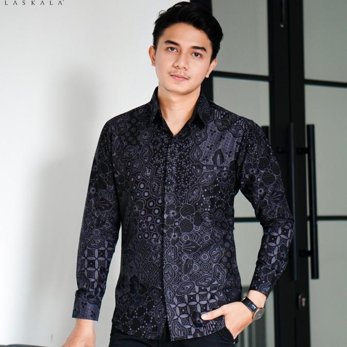 Skala Premium Batik Slimfit Ardian Dark Series K06A232