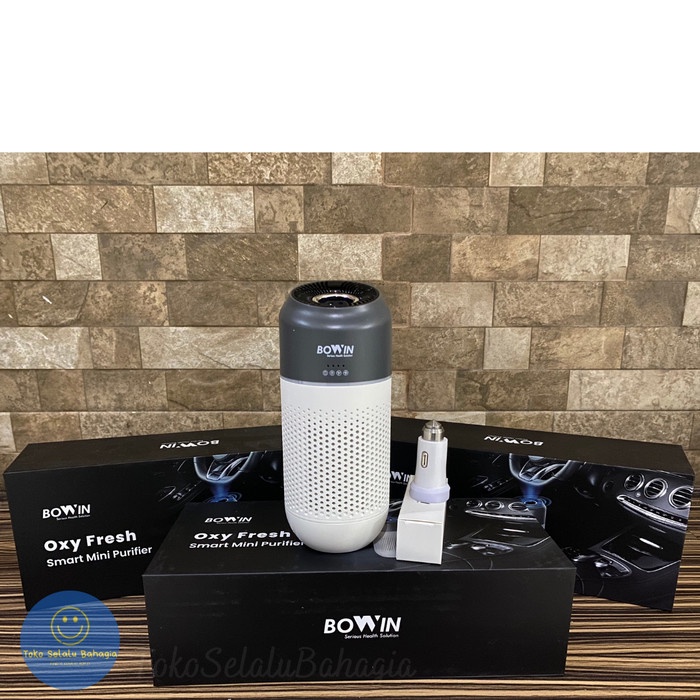 SALE Bowin Air Purifier Mobil / Oxy Fresh Mini HEPA 13 Anion Karbon
