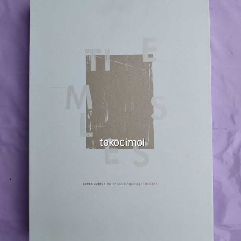 Super Junior Album Timeless Bright Ver