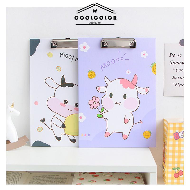 COD❤️Papan jalan A4 Clipboard With Cover Stationary- cl