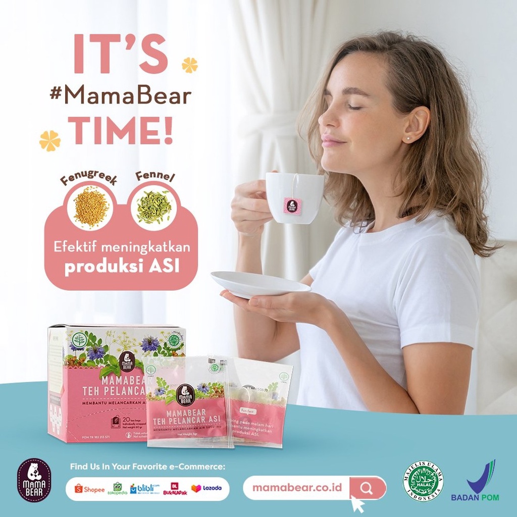 MamaBear Teh Pelancar ASI | ASI Booster