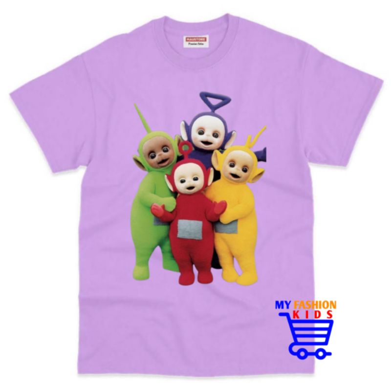 BAJU ANAK KAOS ANAK TELETUBBIES BAHAN PREMIUM