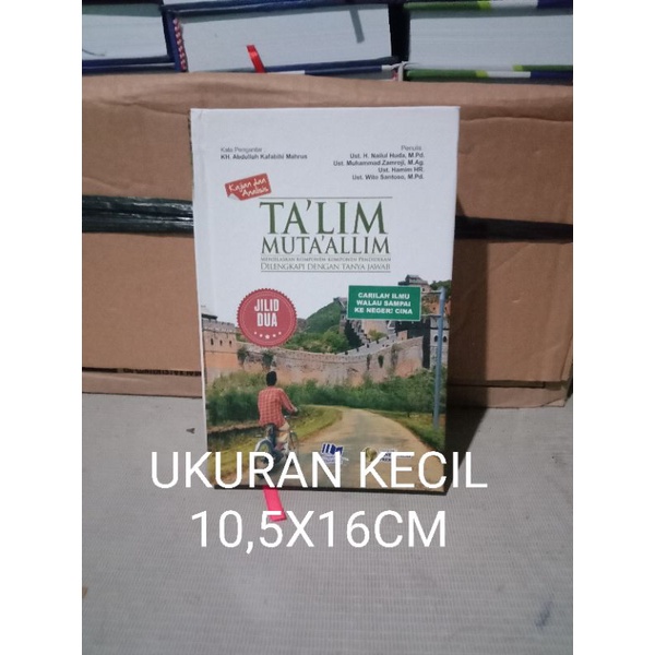 kajian & analisis terjemah talim mutaalim ta'lim muta'alim lirboyo press ukuran saku kecil