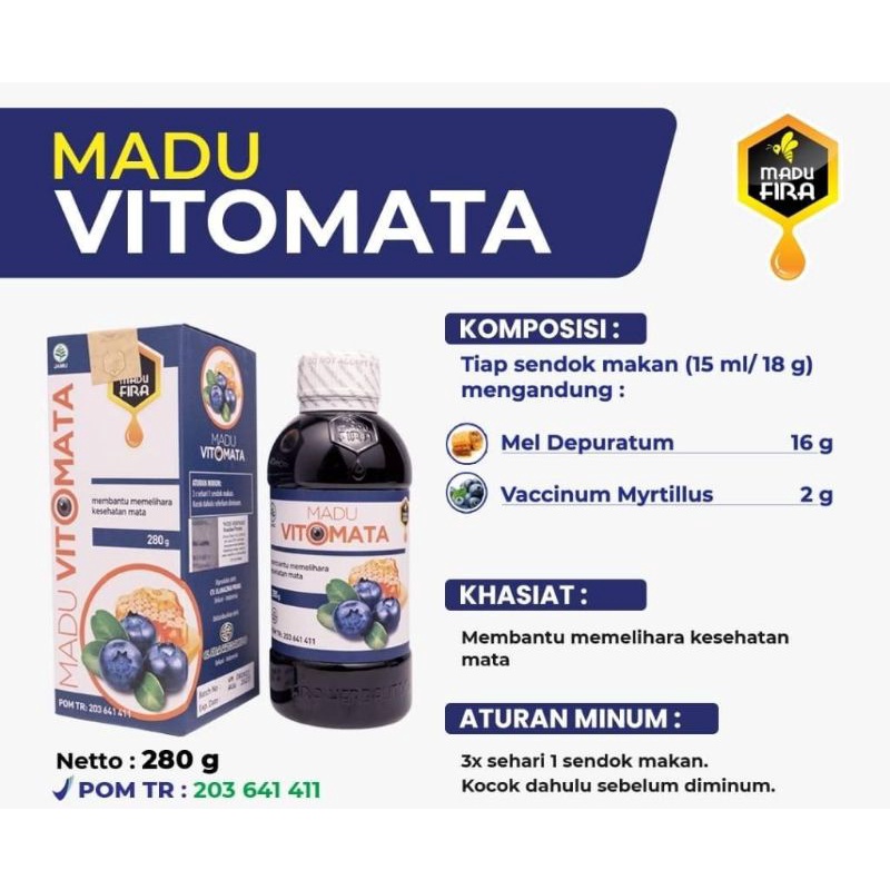 

HerbalAbusa-MaduVitomata/untukKesehatanMata/280g/Unggu