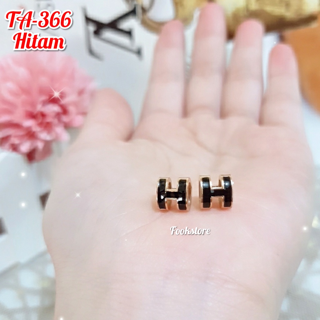 TITANIUM ANTING TUSUK WANITA ANTI KARAT FASHION KOREA