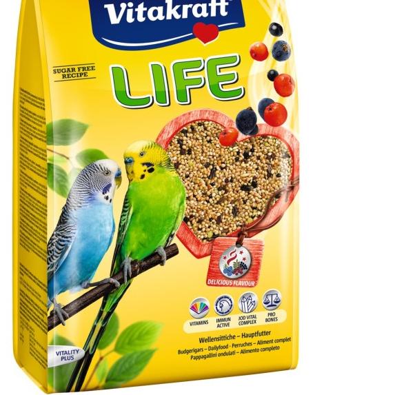 Vitakraft Life Power Budgies 800 gr. Makanan Burung Budgies / Parkit