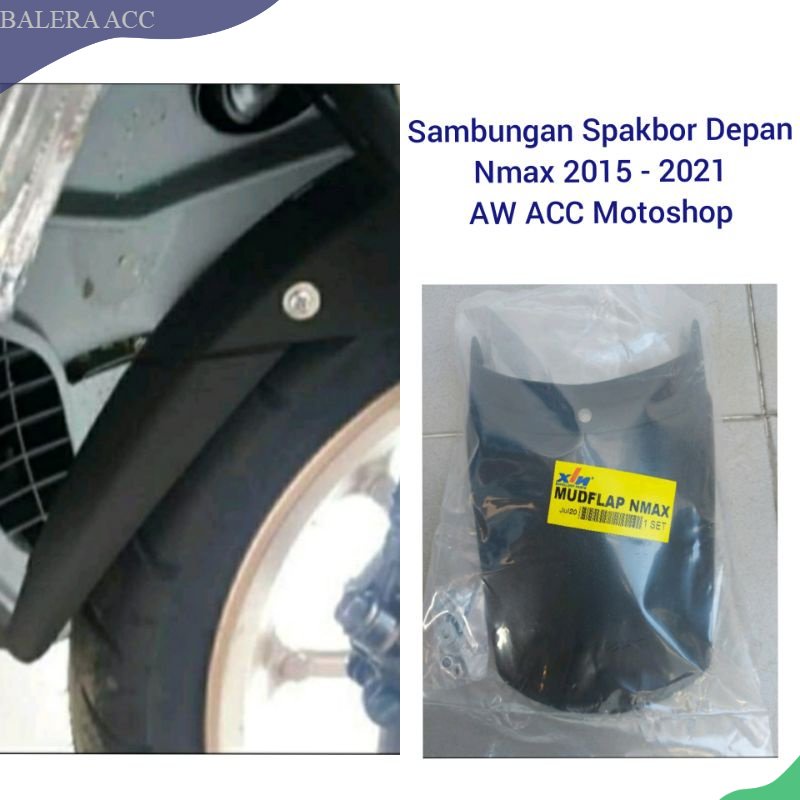 Sambungan Spakbor depan Mudflap Nmax New Nmax 2015- 2022